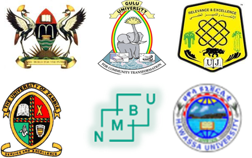 Logos of project partners: University of Zambia (Zambia)

Norwegian University of Life Sciences (Norway)

Makerere University (Uganda)

Gulu University (Uganda)

Hawassa University (Ethiopia)

University of Juba (South Sudan)